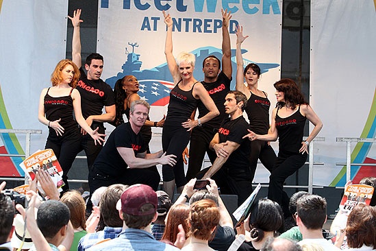 Chicago Salutes New York City's Fleet Week with Some Broadway Razzle Dazzle