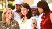 Rent Film Cast on Today Show - Katie Couric - Jesse L. Martin - Idina Menzel - Taye Diggs - Rosario Dawson
