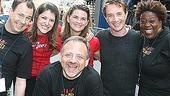 Photo Op - Broadway on Broadway fall 2006 - Martin Short and the cast of Fame Becomes Me