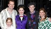 Photo Op - Jack Coleman at Mary Poppins - Jack Coleman - (daughter) Tess - Ashley Brown - Gavin Lee - Beth Toussaint