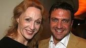 Photo Op - 2007 Tony Nominees reception - Jan Maxwell - Raul Esparza
