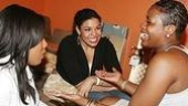 Photo Op - Jordin Sparks at Color Purple - Melinda Doolittle - Fantasia Barrino - Jordin Sparks (talking)
