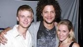 Photo Op - Justin Guarini Visits Anthony Fedorov at The Fantasticks - Anthony Fedorov - Justin Guarini - Betsy Morgan