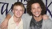 Photo Op - Justin Guarini Visits Anthony Fedorov at The Fantasticks - Anthony Fedorov - Justin Guarini