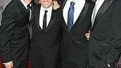 Photo Op - 2007 Tony Awards Stars on the Red Carpet - Christian Hoff - John Lloyd Young - Daniel Reichard - J. Robert Spencer