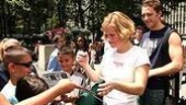 Photo Op - Broadway in Bryant Park 2007 - Carey Anderson - Andy Kelso (sign autographs)