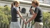 Photo Op - Broadway in Bryant Park 08-09-07 - Julia Murney - Sebastian Arcelus - 2