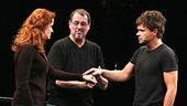 Photo Op - Frankenstein rehearsal - Christiane Noll - Eric Michael Gillett - Hunter Foster