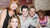 Cheyenne Jackson at Tony Di Napoli's - Kate Loprest - Annie Golden - Jacob ben Widmar - Mary THomas - Kenita Miller