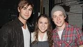 Michael Urie & Chace Crawford at Spring Awakening - Chace Crawford - Alexandra Socha - Hunter Parrish