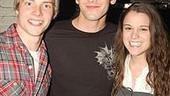 Michael Urie & Chace Crawford at Spring Awakening - Michael Urie - Hunter Parrish - Alexandra Socha