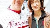 Broadway Softball May 2009 – Gregory Jbara – Haydn Gwynne 