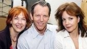 Photo Op - Old Acquaintance Cast Meets Media - Harriet Harris - Stephen Bogardus - Margaret Colin