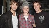 Michael Urie & Chace Crawford at Spring Awakening - Hunter Parrish - Chace Crawford - Michael Urie