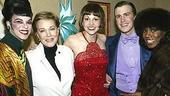 Julie Andrews at Thoroughly Modern Millie - Terry Burrell - Julie Andrews - Sutton Foster - Gavin Creel - Sheryl Lee Ralph