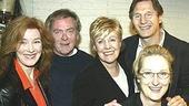 Celebs at Talking Heads - Valerie Mahaffey - Daniel Davis - Lynn Redgrave - Liam Neeson - Meryl Streep