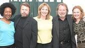 Benny & Bjorn at Mamma Mia Rehearsal - Harriett D. Foy - Björn Ulvaeus - Dee Hoty - Benny Andersson - Tamara Bernier