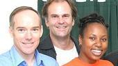 Benny & Bjorn at Mamma Mia Rehearsal - Michael Winther - John Hillner - Keisha T. Fraser