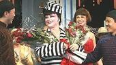 Delta Burke Millie Opening - Curtain Call - Flowers