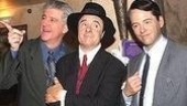 Dirty Rotten Scoundrels new cast opening - Gregory Jbara - Nathan Lane wax - Matthew Broderick wax