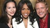 Michelle Williams Aida Party - Mandy Gonzalez - Michelle T. Williams - Will Chase