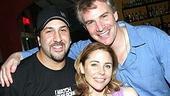 Douglas Sills Little Shop party - Joey Fatone - Kerry Butler - Douglas Sills