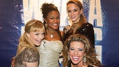 Flashdance national tour opening night - Kelly Felthous - Dequina Moore - Emily Padgett - Rachelle Rak