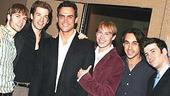 Drama League Luncheon 2005 - Scott Porter - Andy Karl - Cheyenne Jackson - Tyler Maynard - Ryan Duncan - David Josefsberg