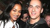 A Soldier's Play opening - Zoe Saldana - Joaquin Perez-Campbell