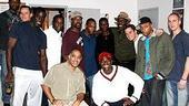 Denzel Washington at Soldier's Play - group