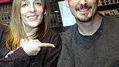 Julia Murney recording session - Julia Murney - Jan Folkson (sound engineer)