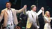 Dirty Rotten Scoundrels new cast opening - curtain call - Norbert Leo Butz - Jonathan Pryce - Rachel York