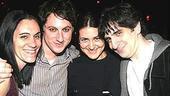 Sandra Bernhard Opening 2006 - Leigh Silverman - Jason Egan - Alexandra Elizabeth Shiva - (husband) Jonathan Marc Sherman