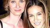 T. Schreiber Studio Benefit - Cynthia Nixon - Sarah Jessica Parker