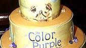 Color Purple celebrates 6 months - cake