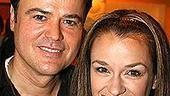 Photo Op - Broadway on Broadway fall 2006 - Donny Osmond - Sarah Uriarte Berry