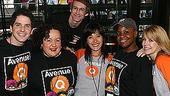 Photo Op - Broadway on Broadway fall 2006 - Avenue Q cast