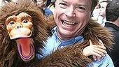 Photo Op - Broadway on Broadway fall 2006 - Jay Johnson (and monkey, Darwin)