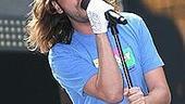 Photo Op - Broadway on Broadway fall 2006 - Constantine Maroulis (singing onstage)
