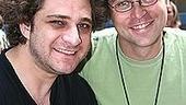 Photo Op - Broadway on Broadway fall 2006 - Jeff Marx - Matthew Sklar (Princeton - dog)