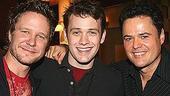 Photo Op - Broadway on Broadway fall 2006 - Will Chase - Michael Arden - Donny Osmond