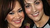 Photo Op - Broadway on Broadway fall 2006 - Diana DeGarmo - Eden Espinosa