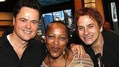 Photo Op - Broadway on Broadway fall 2006 - Donny Osmond - Frenchie Davis - Tim Howar
