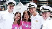 Photo Op - Broadway on Broadway fall 2006 - Diana DeGarmo - Haylie Duff - 3 sailors