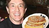 Photo Op - Martin Short Pancakes at Stage Deli - Martin Short (smiles with pancakes)