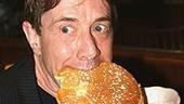 Photo Op - Martin Short Pancakes at Stage Deli - Martin Short (pancake - mouth)