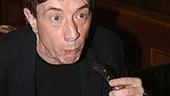 Photo Op - Martin Short Pancakes at Stage Deli - Martin Short (swallows)
