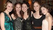 Photo Op - Jean Brodie Opening Night - Betsy Hogg - Emily Bicks - Sarah Steele - Halley Wegryn Gross - Caity Quinn