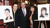 The Osmonds at Sardi's - Donny Osmond - Max Klimivicious - Marie Osmond