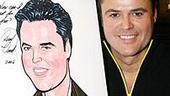 The Osmonds at Sardi's - Donny Osmond (w/portrait)